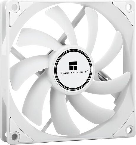 Thermalright TL-9015W CPU Fan Computer case Fan Quiet 4pin PWM PC Fan, 15mm Slimline Cooler Fan, 2700RPM Speed, 92mm CPU Cooling Fan(White) in Saudi Arabia