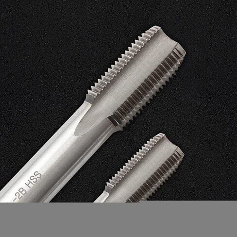 دواسة حنفية لولبية، زوج واحد عالمي اتش اس اس 9/16 انش - 20 نقطة لكل انش، اداة اصلاح ذراع تدوير الدراجة في الهواء الطلق بديلة لليد اليمنى واليسرى، ملحقات تنظيف متينة (فضي) in Kuwait