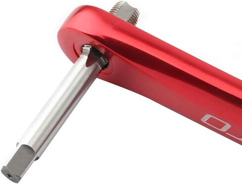 دواسة حنفية لولبية، زوج واحد عالمي اتش اس اس 9/16 انش - 20 نقطة لكل انش، اداة اصلاح ذراع تدوير الدراجة في الهواء الطلق بديلة لليد اليمنى واليسرى، ملحقات تنظيف متينة (فضي) in Kuwait