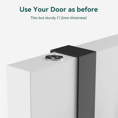 خطاف Qunland فوق الباب قابل للطي بدون تجميع، رف منظم المناشف للحمام، رف باب للخدمة الشاقة مع شماعة لتعليق المعطف، Colthes، منشفة دش، محفظة، مفتاح، معدن - عبوتان، فضي in Kuwait