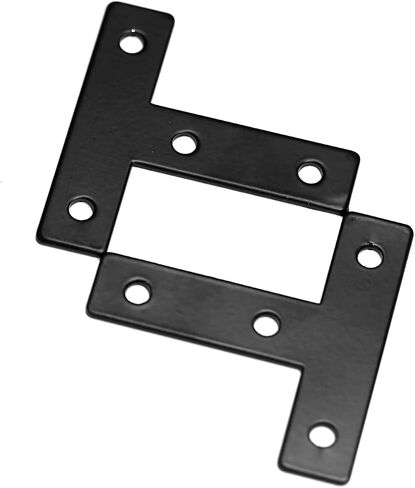 10 مجموعات من الأقواس السوداء على شكل T، بما في ذلك 40 قطعة M5 T-Slot Slot، 40 قطعة M5x8mm غطاء برغي سداسي الشكل، لفتحة 6 مم 2020 سلسلة من الألومنيوم in Kuwait