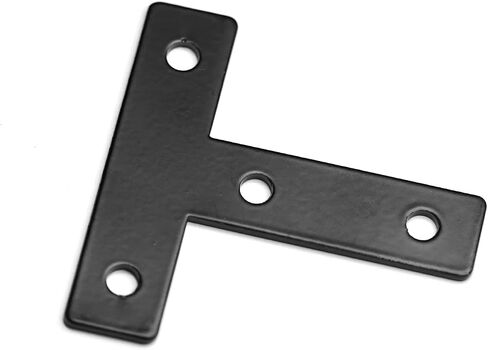 10 مجموعات من الأقواس السوداء على شكل T، بما في ذلك 40 قطعة M5 T-Slot Slot، 40 قطعة M5x8mm غطاء برغي سداسي الشكل، لفتحة 6 مم 2020 سلسلة من الألومنيوم in Kuwait