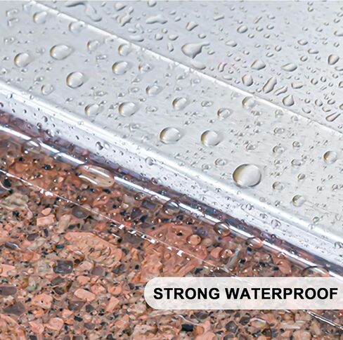 4 حزم من أشرطة السد الشفافة مقاس 2 بوصة × 9.8 قدم مقاومة للماء ذاتية اللصق شفافة لحوض الاستحمام وأشرطة شريط السد العملية للمطبخ والحمام وأرضية الجدار وحافة كونترتوب in Kuwait