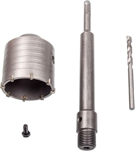 CertBuy 2 1/2 Inch Concrete Hole Saw with SDS Plus Shank, 65mm Wall Hole Saw Drill Bit for Brick Concrete Cement Stone in Saudi Arabia