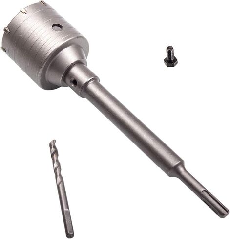 CertBuy 2 1/2 Inch Concrete Hole Saw with SDS Plus Shank, 65mm Wall Hole Saw Drill Bit for Brick Concrete Cement Stone in Saudi Arabia