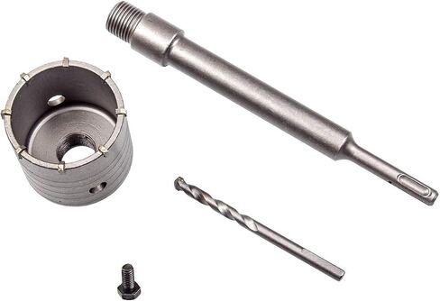 CertBuy 2 1/2 Inch Concrete Hole Saw with SDS Plus Shank, 65mm Wall Hole Saw Drill Bit for Brick Concrete Cement Stone in Saudi Arabia