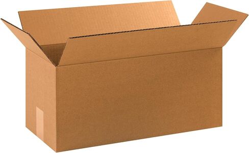 PARTNERS BRAND 17 x 8 x 8 Corrugated Cardboard Boxes, Long 17"L x 8"W x 8"H, Pack of 25 | Shipping, Packaging, Moving, Storage Box for Home or Business, Strong Wholesale Bulk Boxes in Saudi Arabia