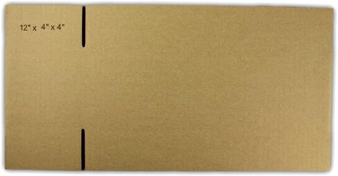 EcoSwift 50 12x4x4 Corrugated Cardboard Packing Boxes Mailing Moving Shipping Box Cartons in Saudi Arabia