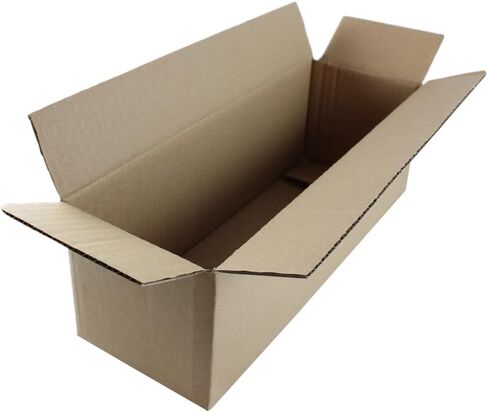 EcoSwift 50 12x4x4 Corrugated Cardboard Packing Boxes Mailing Moving Shipping Box Cartons in Saudi Arabia