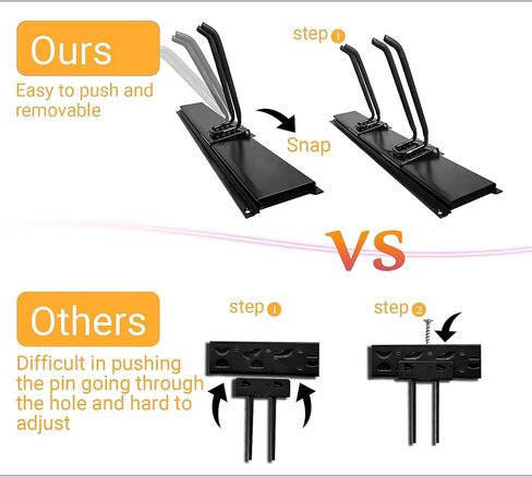 رف تخزين الأدوات الثقيلة من ألترا وول حامل الحائط، منظم للجدار في المرآب رف تخزين مع خطافين لساحة الحديقة in Kuwait