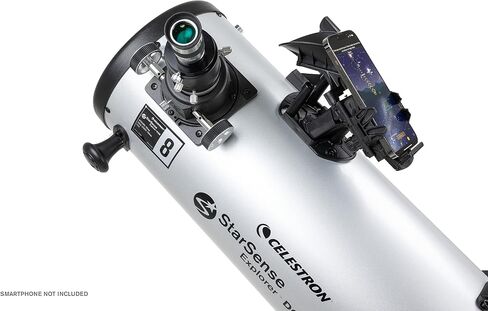 Celestron – StarSense Explorer 8-inch Dobsonian Smartphone App-Enabled Telescope – Works with StarSense App to Help You Find Nebulae, Planets & More – 8" DOB Telescope – iPhone/Android Compatible in Saudi Arabia