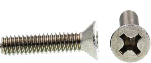 Prime-Line 9001631 Machine Screws, Flat Head, Phillips Drive, #12-24 X 1 In., Grade 18-8 (25 Pack) in Saudi Arabia