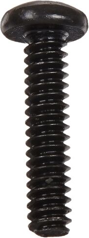 Small Parts Steel Pan Head Machine Screw, Black Oxide Finish, Meets ASME B18.6.3, #1 Phillips Drive, #2-56 Thread Size, 3/16" Length, Fully Threaded, Import (Pack of 100) in Saudi Arabia