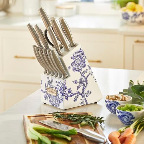 Cuisinart 15pc Caskata Collection™ Stainless Steel Hollow Handle Cutlery Block Set, C77SS-15PKCA in Saudi Arabia