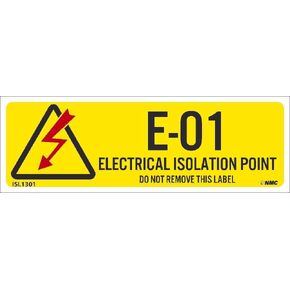 NMC ISL1301 Energy Isolation - Electrical Isolation Point in Saudi Arabia