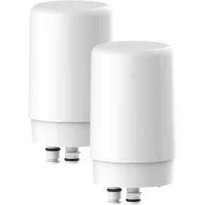 Waterdrop Faucet Filter Cartridges, Replacement for Brita® Faucet Filter 36311 On Tap Water Filtration System Replacement Filters (Pack of 2)