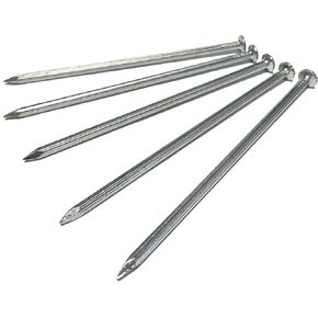 Metal Landscape Edging Anchoring Spikes 6 Inches Length 150 Count, Galvanized Landscape Spikes, Garden Nails for Artificial Turf, Paver Edging, Weed Barrier, Carpentry More (150)