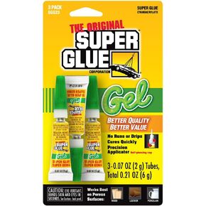 Super Glue Gel - 5 Mini Single Use Tubes