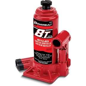 Alltrade Heavy Duty 2-Ton Bottle Jack, 4000-Pound Capacity Hydraulic Car Lift, Vehicles, Trucks, Red 640405