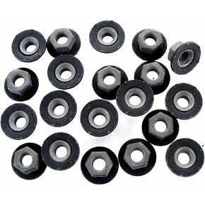 صواميل شائكة من ريترو-موتيف - خيط M6-1.0 - سداسي 10 ملم - غسالة 16 ملم - الكمية 20 - #1922-20 in Kuwait