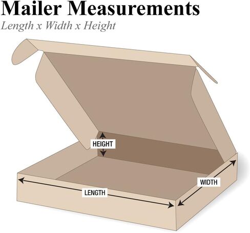 Partners Brand PMFL16122K 16"L x 12"W x 2"H, Kraft (Pack of 50) in Saudi Arabia