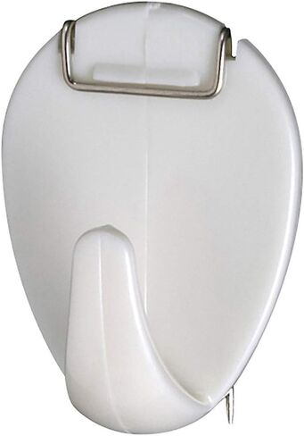 Officemate Plastic Cubicle Hooks, White, Set of 5 (30180) in Saudi Arabia