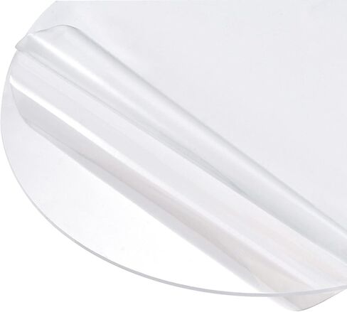 DMiotech 13" Diameter 1.5mm Thick Acrylic Sheet Circle Round Disc PMMA Acrylic Board for Craft DIY Display Project Sign Blank Clear in Saudi Arabia