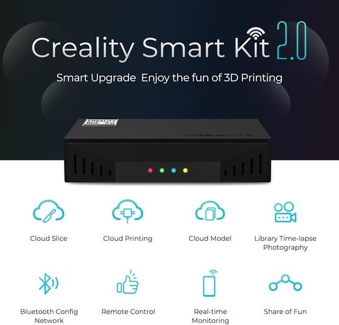 Creality WiFi Box 2.0 طابعة ثلاثية الأبعاد طباعة لاسلكية في الوقت الحقيقي مجموعة ترقية المراقبة عن بعد مع بلوتوث in Kuwait