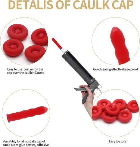 30 قطعة من غطاء السد لأنابيب السد من JTDER، أغطية مانعة للتسرب لحفظ السد لإغلاق والحفاظ على أنبوب السد المفتوح، أحمر in Kuwait