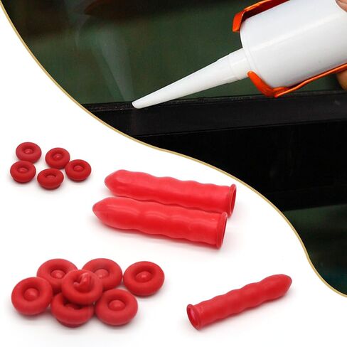 30 قطعة من غطاء السد لأنابيب السد من JTDER، أغطية مانعة للتسرب لحفظ السد لإغلاق والحفاظ على أنبوب السد المفتوح، أحمر in Kuwait