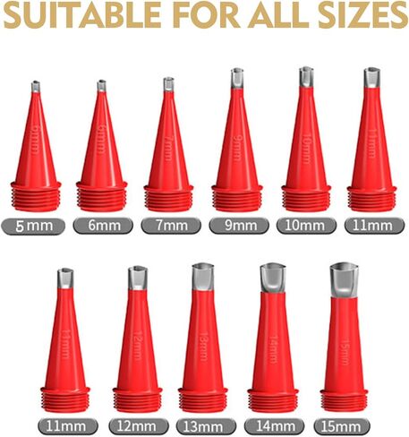 30 قطعة من غطاء السد لأنابيب السد من JTDER، أغطية مانعة للتسرب لحفظ السد لإغلاق والحفاظ على أنبوب السد المفتوح، أحمر in Kuwait