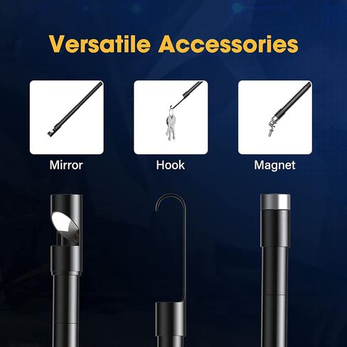 VSP-600 Car Inspection Camera Videoscope Borescope Scope Camera HD Inspection Camera, Zoom Waterproof Borescope in Saudi Arabia