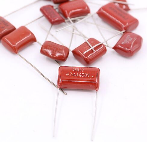 Hilitchi 150-Pcs CBB Metallized Polypropylene Film Capacitors Assortment Kit, 400V, 600V, 10nF ~ 68nF / 0.01uF ~ 0.068uF in Saudi Arabia