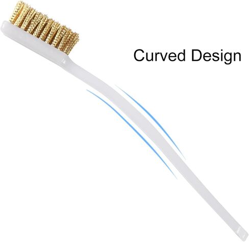 UMLIFE 10pcs 3D Printer Nozzle Cleaning Copper Wire Toothbrush Tool Copper Brush Handle Hot Bed Cleaning Toothbrush in Saudi Arabia