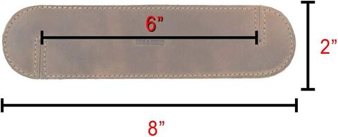 Hide & Drink, Leather Napkin Ring (4 Pack), for Place Setting, Wedding Receptions, Dinner & Holiday Parties, Home Decoration, Handmade Includes 101 Year Warranty :: Bourbon Brown in Saudi Arabia