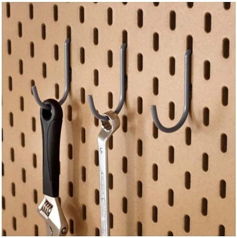 IKEA Skadis Hook Gray / 3 Pack 703.216.39 in Saudi Arabia