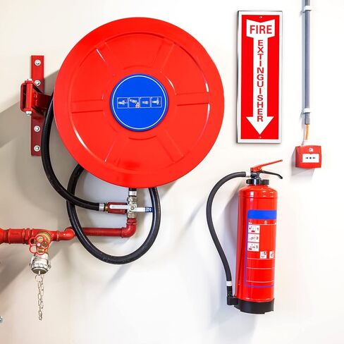 Tondiamo 8 Pack Fire Extinguisher Sign Fire Sign Rust Free Aluminum Reflective Signs 4 x12 Inch Laminated for Ultimate UV, Weather, Scratch, Water and Fade Resistance, Indoor and Outdoor in Kuwait