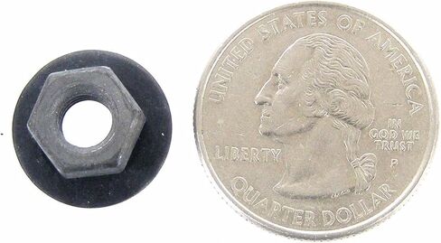 صواميل شائكة من ريترو-موتيف - خيط M6-1.0 - سداسي 10 ملم - غسالة 16 ملم - الكمية 20 - #1922-20 in Kuwait