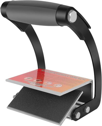 أداة حامل اللوحة والخشب الرقائقي، نطاق قبضة من 0 إلى 1، مقبض من الألواح الصخرية يحمل مقبضًا ناعمًا، مقبض رفع، مقبض معدني شديد التحمل لمشبك لوح الخشب أو رافع الحوائط الجافة بيد واحدة in Kuwait