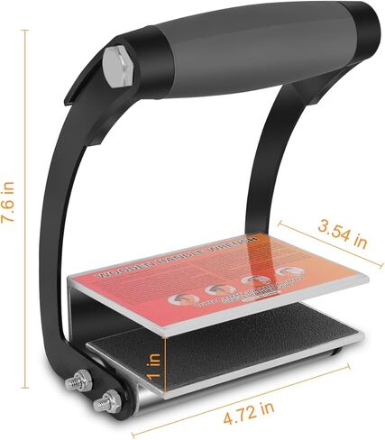 أداة حامل اللوحة والخشب الرقائقي، نطاق قبضة من 0 إلى 1، مقبض من الألواح الصخرية يحمل مقبضًا ناعمًا، مقبض رفع، مقبض معدني شديد التحمل لمشبك لوح الخشب أو رافع الحوائط الجافة بيد واحدة in Kuwait