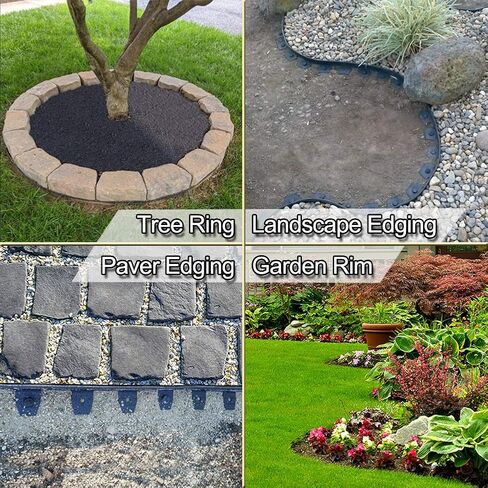 أوتاد حواف المناظر الطبيعية من باولونج، مسامير تثبيت بلاستيكية مقاس 8 بوصة، مسامير نايلون حلزونية لحواف الرصف، حواف الحديقة، خيمة 62 قطعة (يناسب Dimex EasyFlex، محطة واحدة في الهواء الطلق) in Kuwait