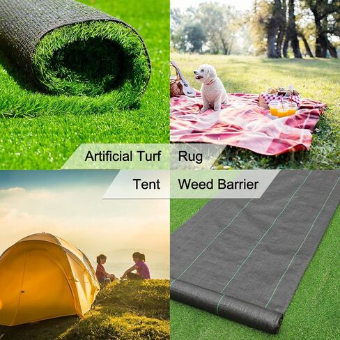 أوتاد حواف المناظر الطبيعية من باولونج، مسامير تثبيت بلاستيكية مقاس 8 بوصة، مسامير نايلون حلزونية لحواف الرصف، حواف الحديقة، خيمة 62 قطعة (يناسب Dimex EasyFlex، محطة واحدة في الهواء الطلق) in Kuwait