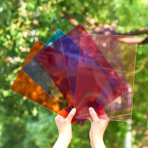 6 Pcs Colored Cast Acrylic Sheet 8 x 12 Inch Laser Cutting Acrylic Translucent Color Acrylic Sheet 2 mm Thick Acrylic Glass Sheet DIY Materials for Crafts Signs Home Decor Art Photography Painting in Kuwait