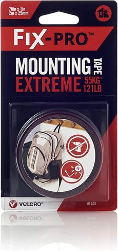 شريط التثبيت FIX-PRO® Extreme 2 م × 25 مم. أسود in Saudi Arabia