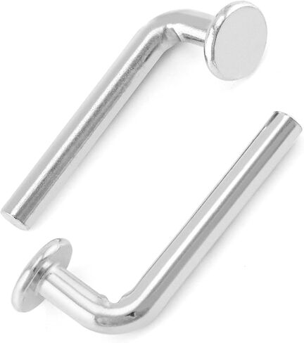QWORK Pallet Rack Drop Pin, Heavy Duty J Bolt Safety Universal Pins, Pack of 50, M7x30mm in Kuwait