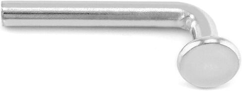 QWORK Pallet Rack Drop Pin, Heavy Duty J Bolt Safety Universal Pins, Pack of 50, M7x30mm in Kuwait