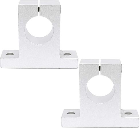 FKG SK30 Aluminum Linear Motion Rail Clamping Guide Support for 30mm Diameter Shaft, Set of 2 in Saudi Arabia