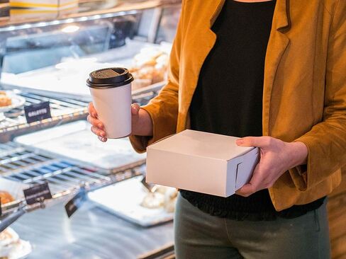 SCT White One-Piece Non-Window Bakery Boxes, 14 x 14 x 6, White, Paper, 50/Carton in Kuwait