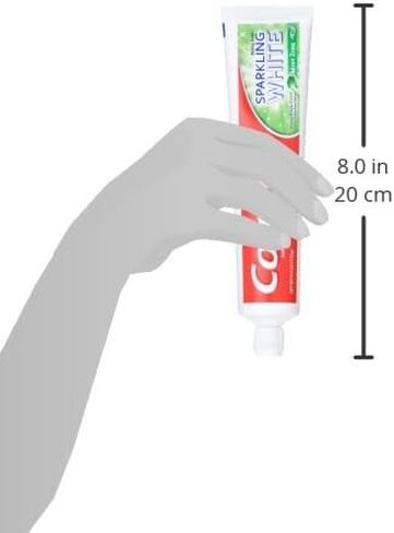 Colgate Sparkling White Whitening Toothpaste, Mint - 4 ounce (6 Pack) in Saudi Arabia