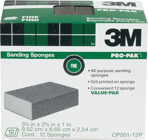 3M CP001-12P إسفنجة رملية رقيقة، شبكة رقيقة، 12 حزمة in Saudi Arabia
